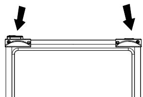 BEKO B1RCNA344S - Fixation des cales en plastique - 2