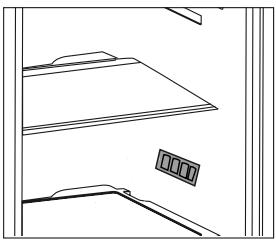 BEKO B1RCNA344S - Fixation des cales en plastique - 3