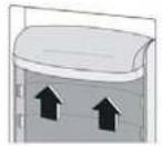 BEKO GNO5323XPN - Emplacement des balconnets de porte - 2