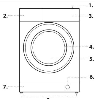 INDESIT MTWA 91295 W EE - DESCRIPTION DU PRODUIT - 1