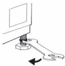 VALBERG WF 1014 A Ai-Dose W180C - De voetjes afstellen - 1