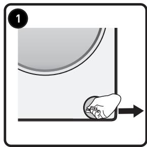 VALBERG WF 1014 A Ai-Dose W180C - IMPORTANT: Ensure that the water has cooled before draining the appliance. - 1
