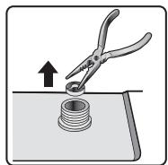 VALBERG WF 1014 A Ai-Dose W180C - Filtre à maille pour raccordement à l'eau - 2