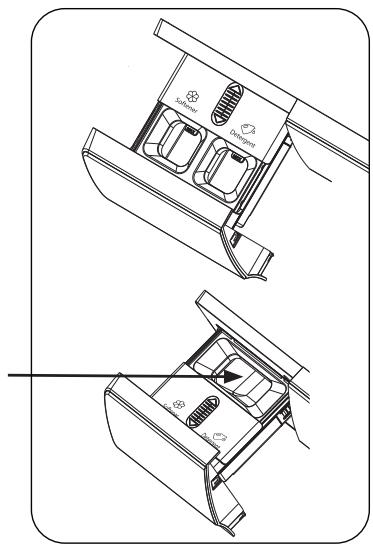 VALBERG WF 1014 A Ai-Dose W180C - Compartment à lessive en poudre - 1