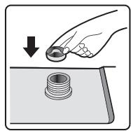 VALBERG WF 1014 A Ai-Dose W180C - Filtre à maille pour raccordement à l'eau - 4