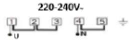 INDESIT IS67V5PCW/E - Branchement électrique - 1