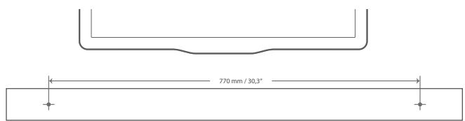 HISENSE AX3000G - Staffa a muro - 1