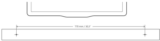 HISENSE AX3000G - Montagem na parede - 1