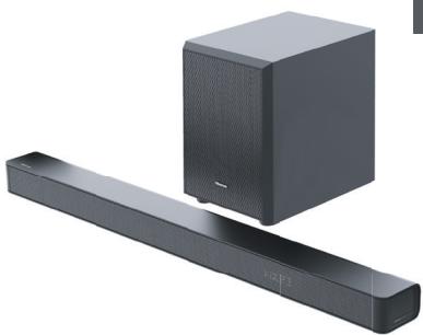 HISENSE AX3000G - 3.1-Kanal Soundbar mit Drahtlos-Subwoofer Modell: AX3100G - 1