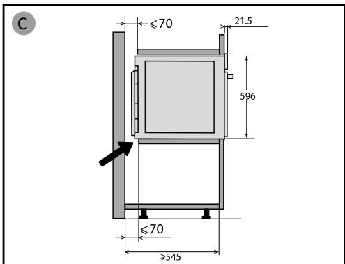 BRANDT BFP 2521 X - WYBÖR MIEJSCA INSTALLACJI I WBUDOWANIA - 2