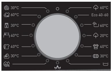 SHARP ES-NFB814EWDA-FR - Selecteur de programme - 1