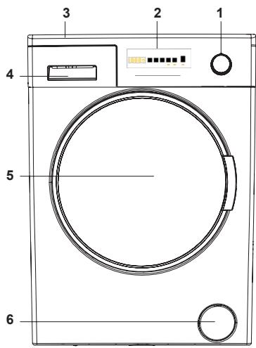 SHARP ES-NFB814EWDA-FR - CARACTERISTIQUES TECHNIQUES - 1