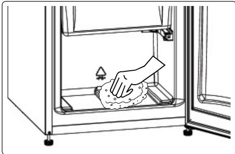 DAEWOO FTL243FRT0FR - Freezer defrosting process - 1