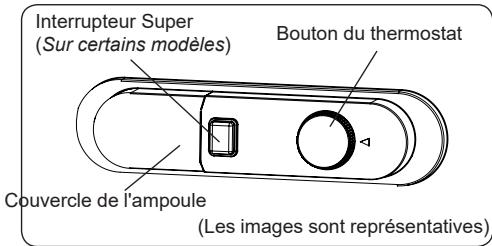 DAEWOO FTL243FRT0FR - Réglage du Thermostat - 2