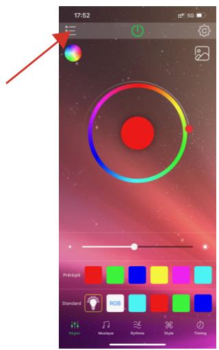 BEE STAR PARLED-BT - 3- Activez le bluetooth sur votre appareil mobile - 1
