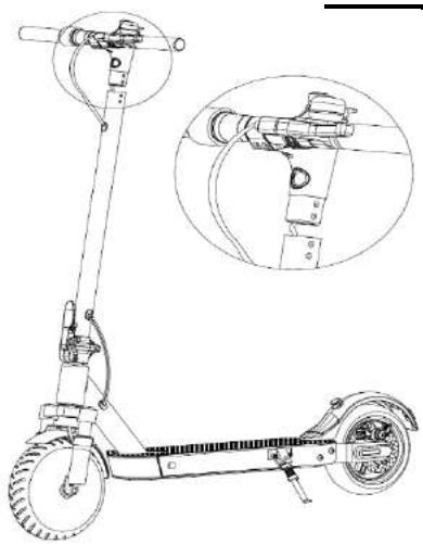 URBAN GLIDE 100 XS Max - Bevestiging van het stuur - 1