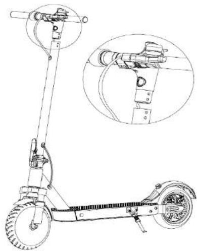 URBAN GLIDE 100 XS Max - Montaje en el manillar - 1