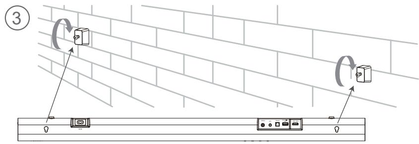 HISENSE AX5000 - Staffa a muro - 4