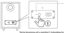 HISENSE AX5000 - Párosítás a mélynyomóval és a hátso terhatásu hangszórkkal - 3