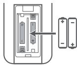 HISENSE AX5000 - Sostituire la batteria del telecomando - 2