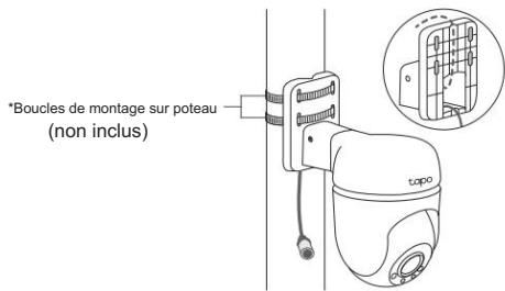 TP-LINK C510W 2K - Option 3: montage sur poteau - 2