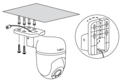TP-LINK C510W 2K - Option 2: montage en surplomb - 3