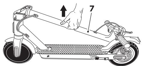 OCEAN DRIVE E5 PRO - DEN ROLLER ZUSAMMENLEGEN UND TRANSPORTIEREN - 3