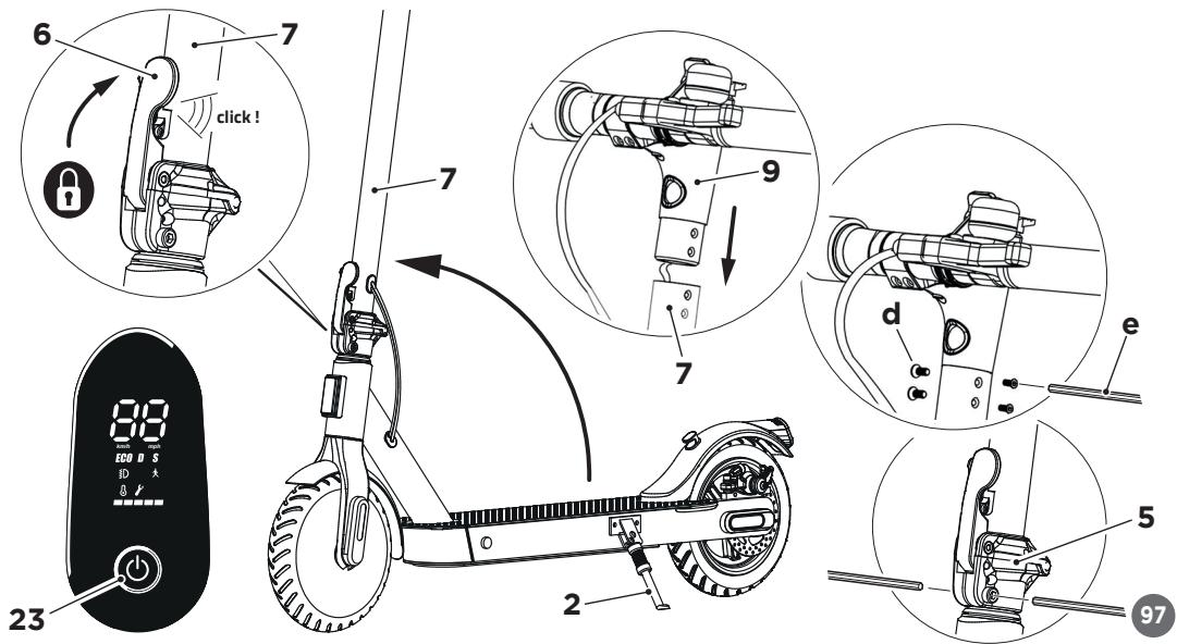 OCEAN DRIVE E5 PRO - ASSEMBLING THE E-SCOOTER - 1