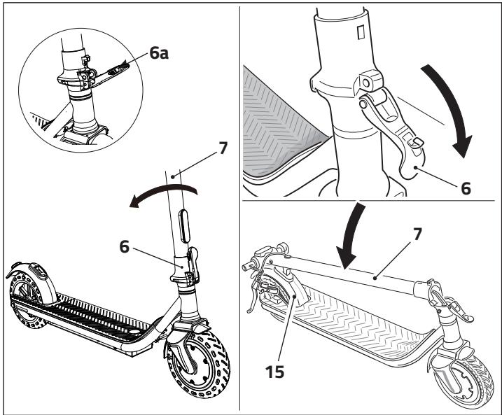 OCEAN DRIVE S9 PRO - UTILISATION DE LA TROTTINETTE - 12
