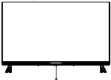 EDENWOOD ED40A02FHD-EL - Boutons du téléviseur - 1