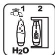 SODASTREAM GAIA Blanc - ICONE DI AVVISO BOTTIGLIA: - 6