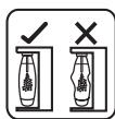 SODASTREAM GAIA Blanc - SYMBOLES D'AVERTISSEMENT SUR LES BOUTEILLES: - 7