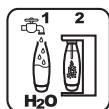 SODASTREAM GAIA Blanc - SYMBOLES D'AVERTISSEMENT SUR LES BOUTEILLES: - 6