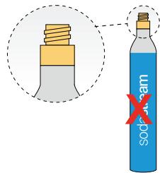 SODASTREAM GAIA Blanc - SODASTREAM® CO₂ QUICK CONNECT CYLINDER - 2