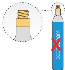 SODASTREAM GAIA Blanc - PER UN CILINDRO SODASTREAM QUICK CONNECT NON IN VENDITA PROPRIETÀ DI SODASTREAM INDUSTRIES LTD. O DELLE SUE AFFILIATE CONCESSO IN LICENZA E IN ATTESA DI BREVETTO - 2