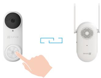 EZVIZ DB2 PRO - Vérification de la liaison - 1