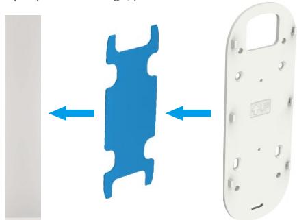 EZVIZ DB2 PRO - Option A (pour mur lisse) - 1