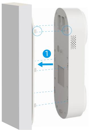 EZVIZ DB2 PRO - Installation de la sonnette. - 1