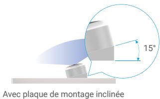 EZVIZ DB2 PRO - Choix de la plaque de montage. - 4