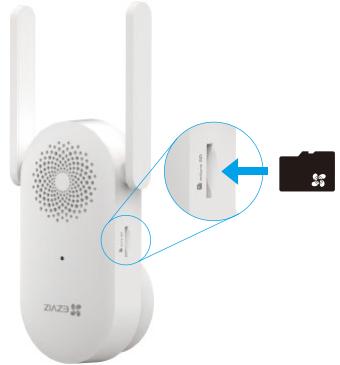 EZVIZ DB2 PRO - Installation de la carte microSD (en option) - 1