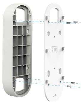 EZVIZ DB2 PRO - Choix de la plaque de montage. - 2