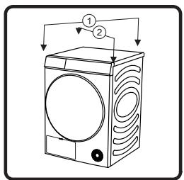 HISENSE DHQA902U - 2). Pied régable - 1