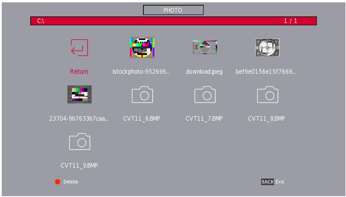 THOMSON 32HD2S13W - Menu Photo - 2