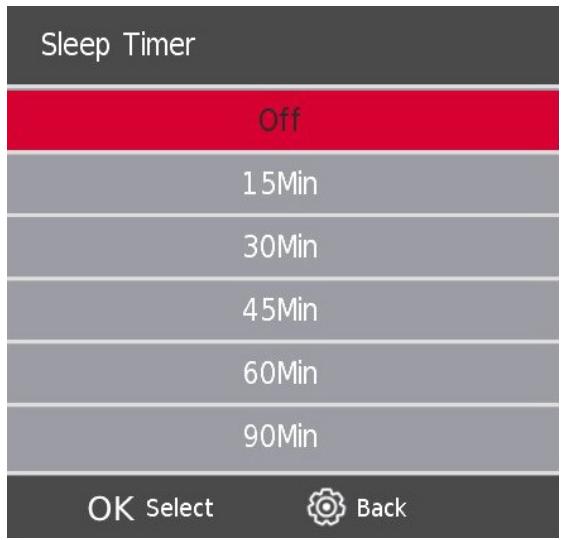 THOMSON 32HD2S13W - Minuterie de sommeil - 1