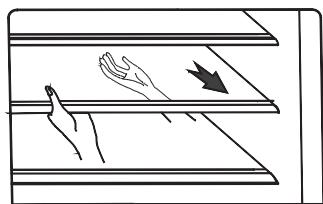 HISENSE RS694N4BCE - Glass shelves and Door racks - 2