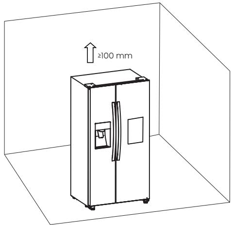 HISENSE RS694N4BCE - Ventilation de l'appareil - 1