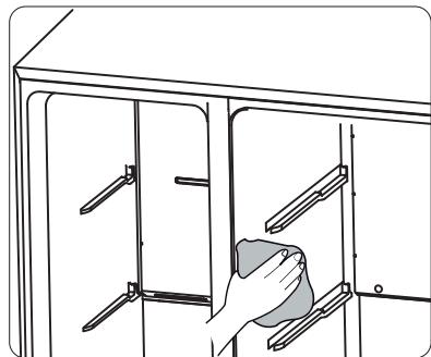 HISENSE RS694N4BCE - Nettoyage interieur - 1