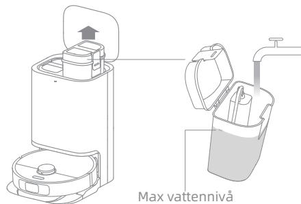 DREAME L10 PRIME - Häll ivatten i tanken für rent vatten - 1