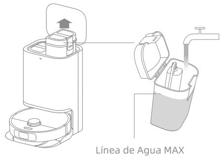 DREAME L10 PRIME - Agregar Agua al Tanque de Agua Limpia - 1