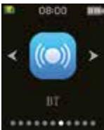 ONEARZ MP4 ON EARZ Bluetooth - ● Activation/désactivation de l'audio sans fil - 1